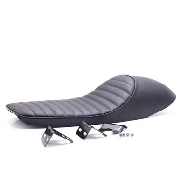 Selle moto club café racer noir